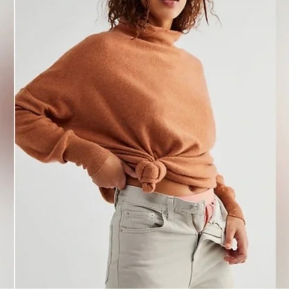 Free People Cashmere Ottoman Sweater